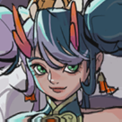 Cheerful dragoness
