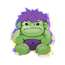 Hulk plush