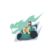 Rising dragon
